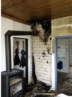 Schornsteinbrand Alt Berln