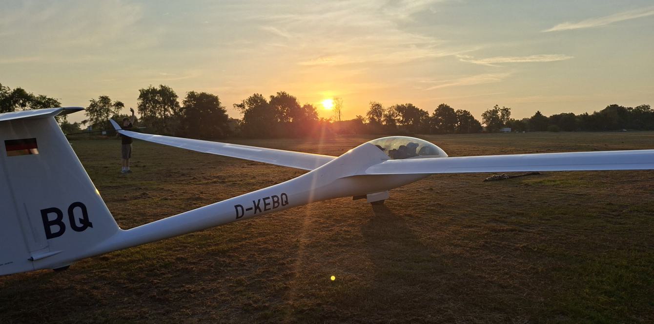 Duo BQ in der Morgensonne am Start