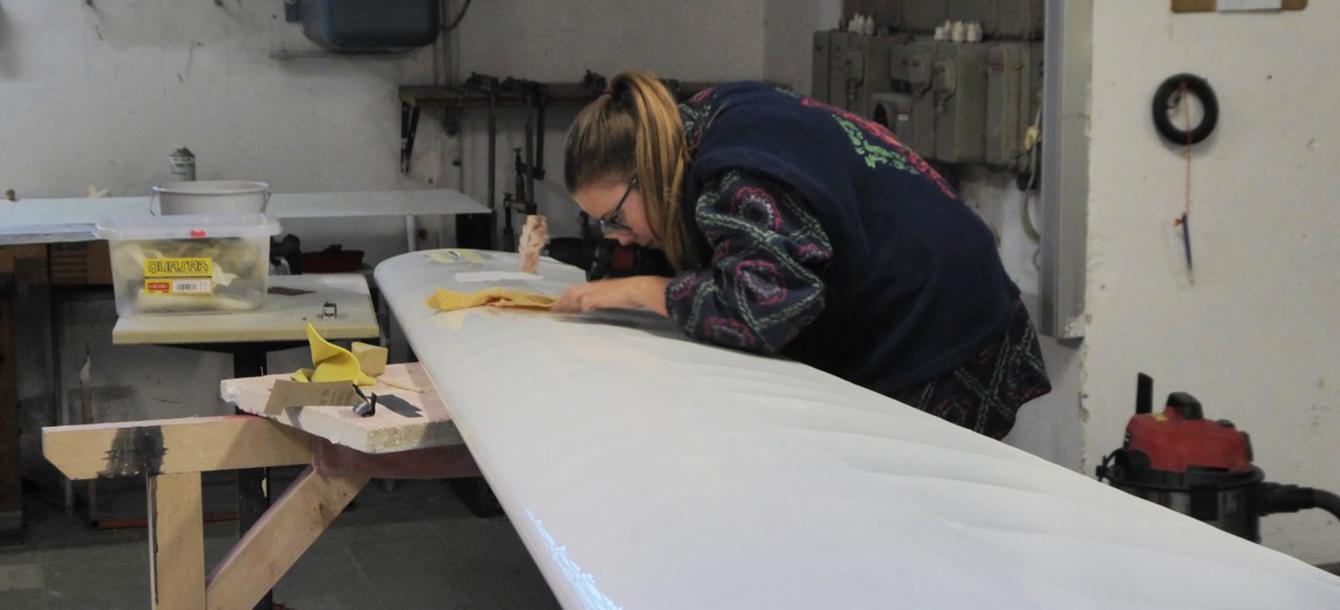Winterarbeit in der Werkstatt