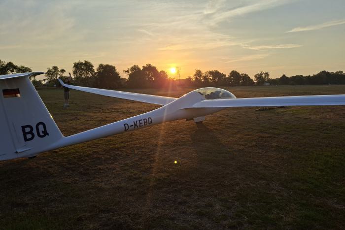 Duo BQ in der Morgensonne am Start