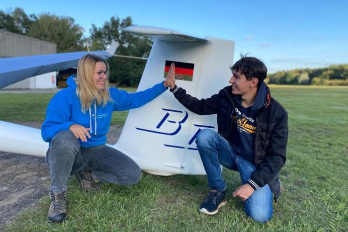Bestandene Prüfung Clara und Marcel