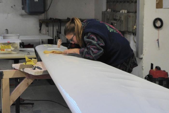 Winterarbeit in der Werkstatt