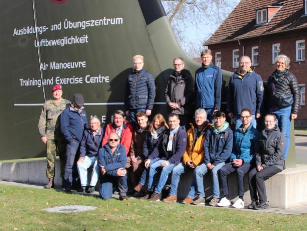 Gruppenfoto Besuch Wietzenbruch