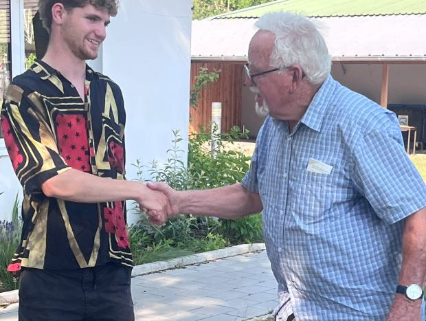 Glückwünsche von Hans Pietsch